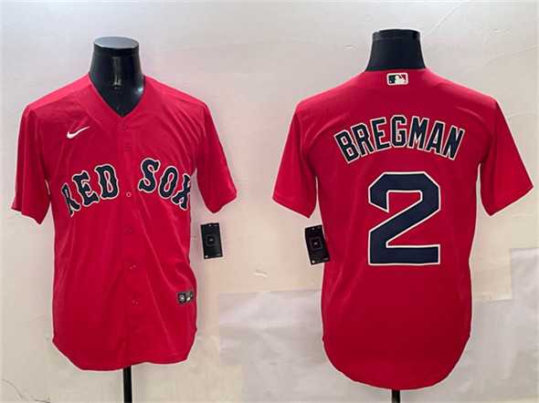 Men%27s Boston Red Sox #2 Xander Bogaerts Red Cool Base Stitched Jersey->oakland athletics->MLB Jersey